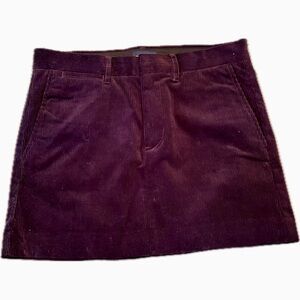 Rugby Ralph Lauren Purple Corduroy Skirt
